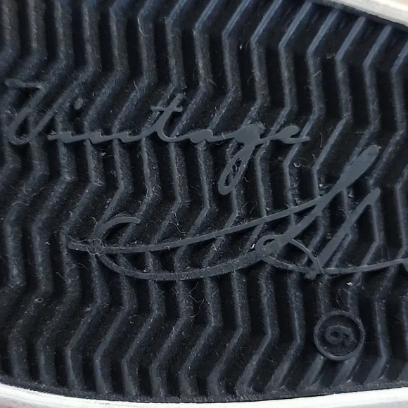 Vintage Havana Silver Sparkle Star Pure White Sneakers VH LMTD 0991 Size 9 NWOT - Picture 6 of 12